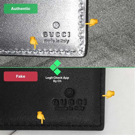 real gucci wallet vs fake|gucci knockoff wallet.